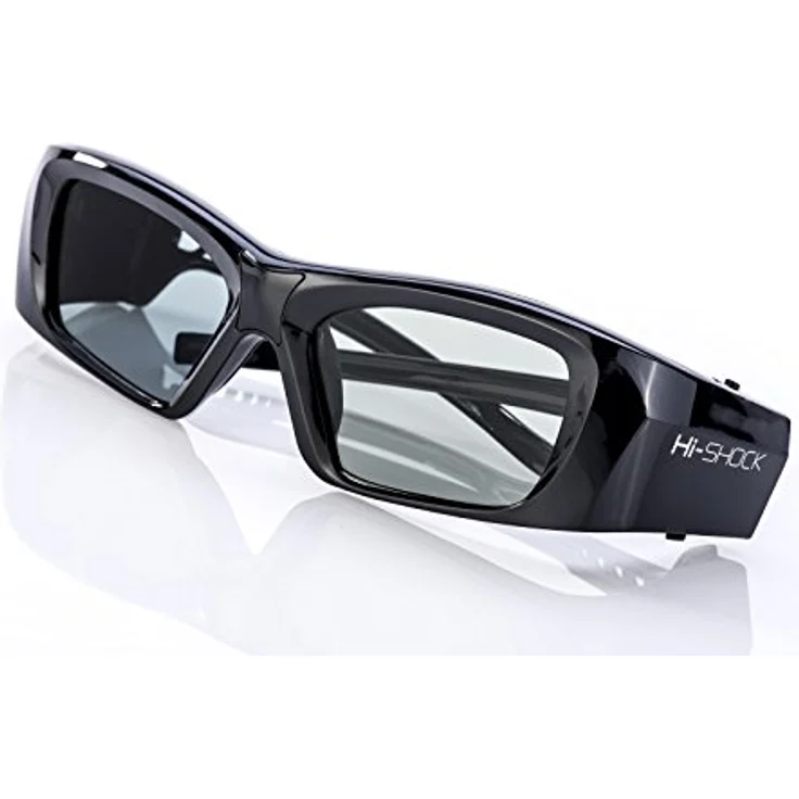 Hi-SHOCK Hi-Shock High Diamond 3D Brille nur für 3D JVC Projektoren - 120 Hz | Hochleistungsakku | 39g | FHD3D RF | 90° horizontal polarisiert – Bild 3
