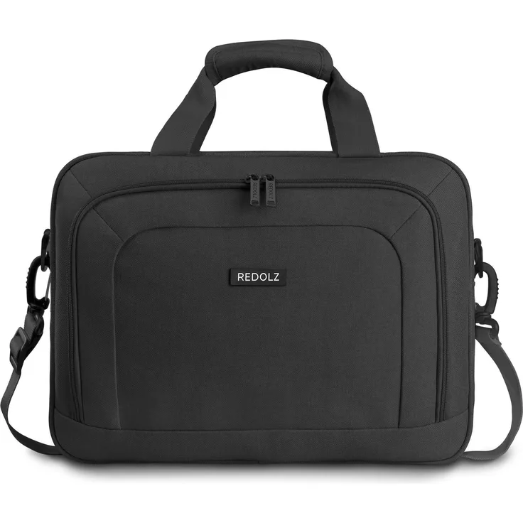Redolz Essentials 12 Aktentasche 40 cm Laptopfach (15.35"), Notebooktasche, Schwarz