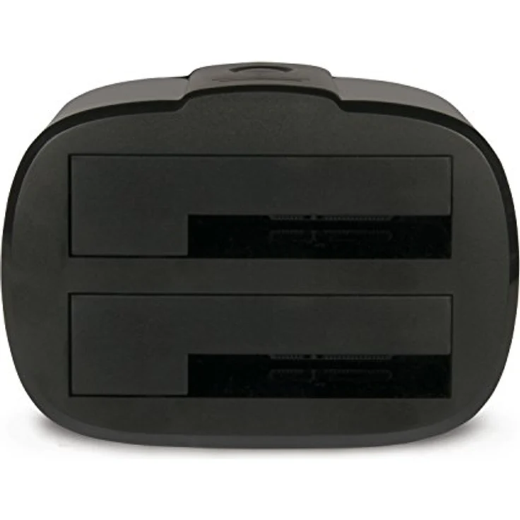 Hamlet hxdd2535cln, Externe Festplattenbox für zwei 2,5/3,5 Zoll SATA-Festplatten, Schwarz, mit USB 3.0 und HD-Klonfunktion – Bild 4