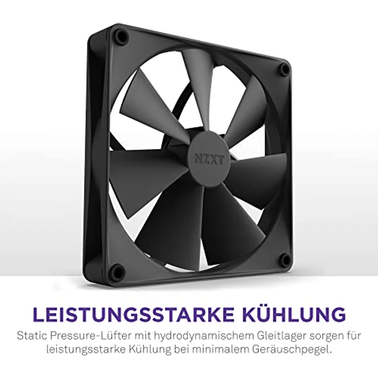 NZXT Kraken 280 - RL-KN280-B1-280mm AIO CPU Wasserkühlung - 1,54" LCD Display 240x240-2x140mm PWM Fans - EIN Breakoutkabel zur einfachen Installation - Schwarz – Bild 5