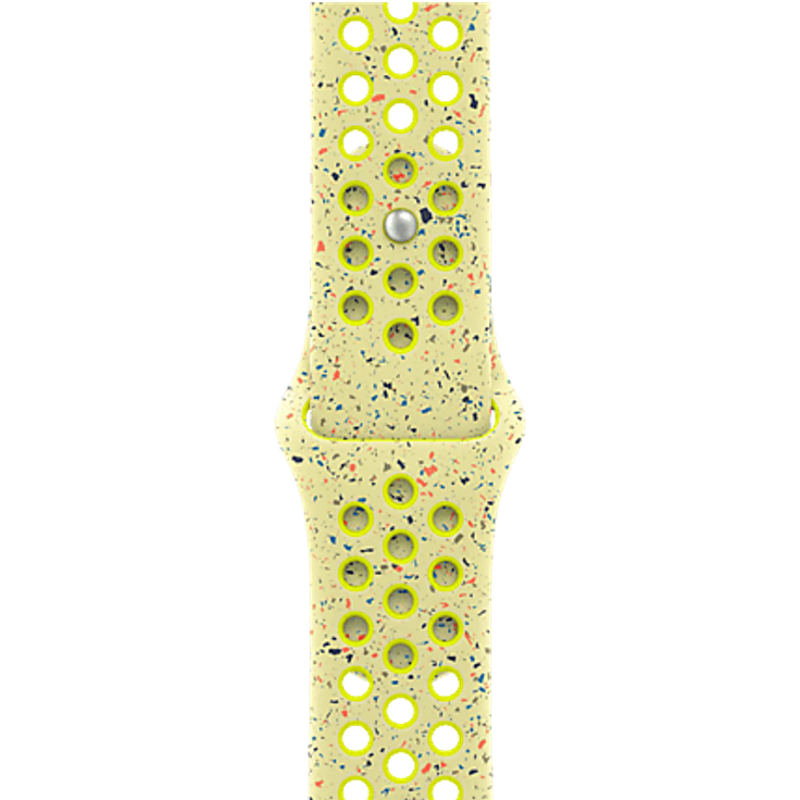 APPLE 42 mm Nike Sportarmband, Ersatzarmband mit reflektierendem Garn, atmungsaktiv, Volt Splash