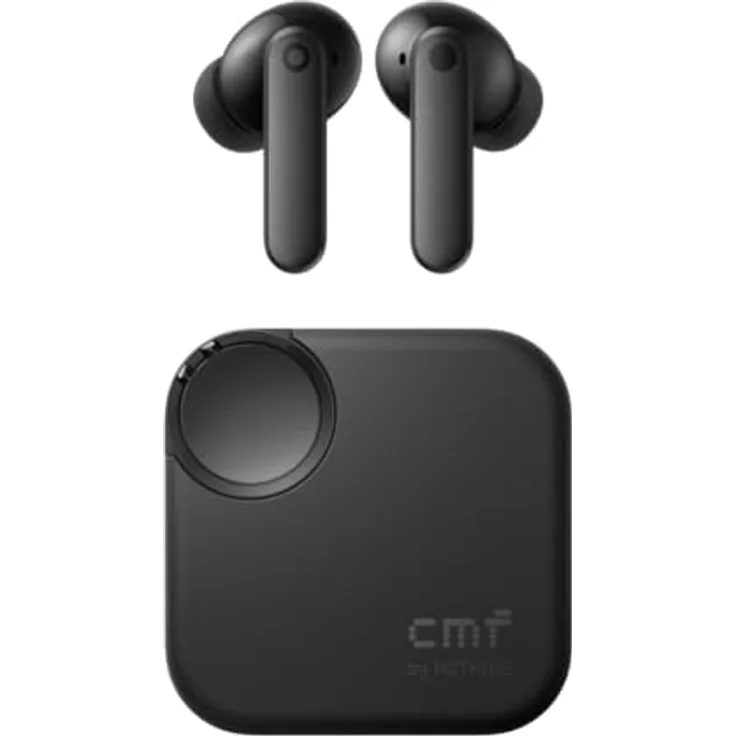 CMF BY NOTHING Buds 2 Kabellose Ohrhörer mit 48 dB Hybrid ANC, 55 Stunden Akkulaufzeit, 11mm PMI Treiber, 6 HD-Mikrofone und Spatial Audio, IP55 Wasserfest – Dunkelgrau