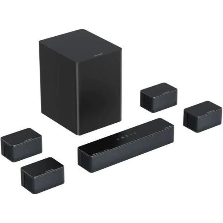 Ultimea Poseidon D80, 7.1 Kanäle Soundbar mit Dolby Atmos, 500 W, 4K HDR, 33% Bassverstärkung