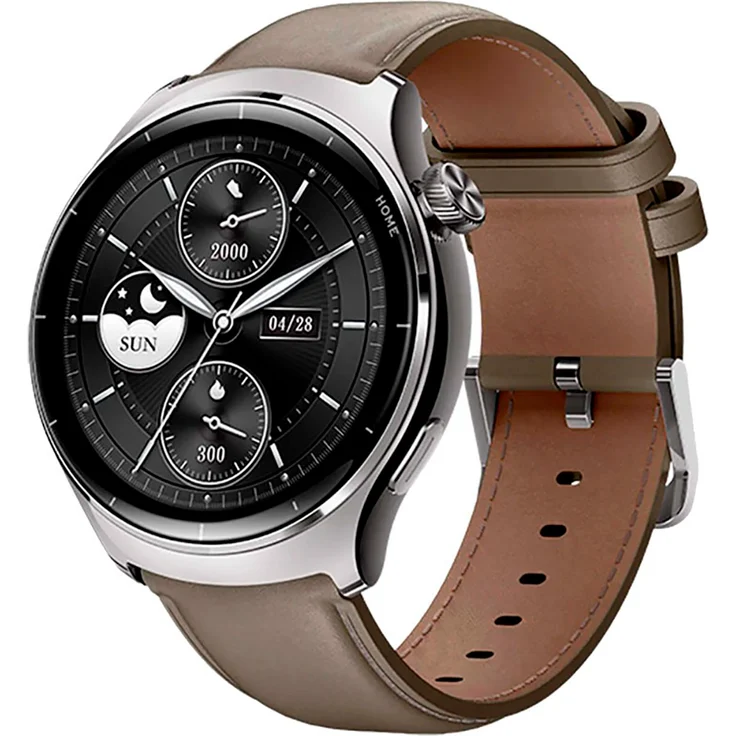 Mibro Lite 3 Pro Smartwatch Braun - AMOLED-Display, Unterstützung für 150 Sportmodi, GNSS-Technologie