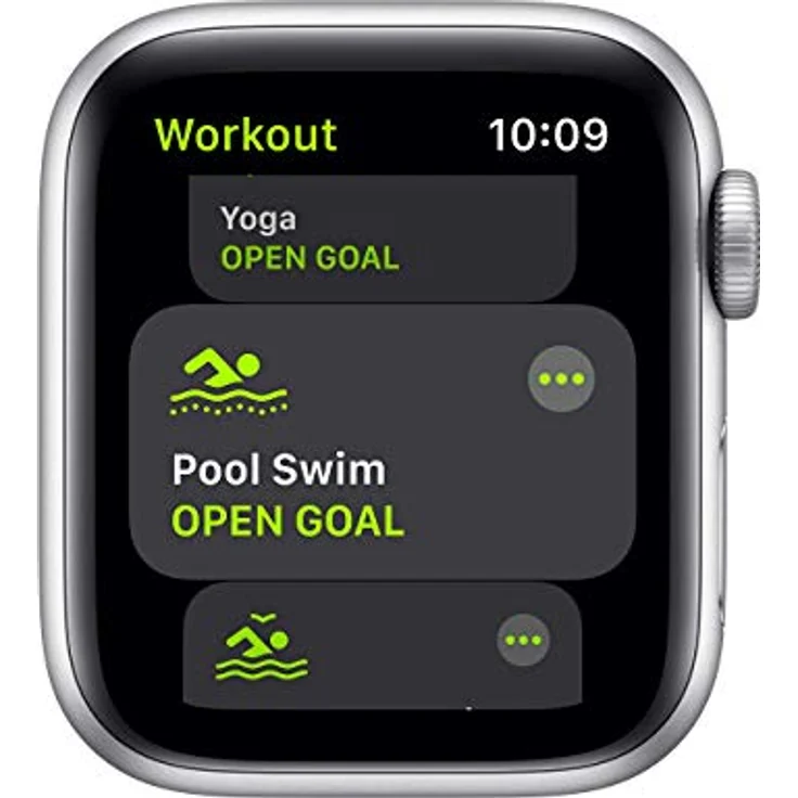 Apple Watch SE 2020 (GPS, 40MM) Aluminiumgehäuse Silber, Retina OLED-Display, Weiß Sportarmband, Schwimmfest, Fitness-Tracking – Bild 2