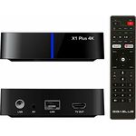 GigaBlue UHD X1 Plus 4K Android 1x DVB-S2x Tuner + Android TV IP Empfänger in Einer Box