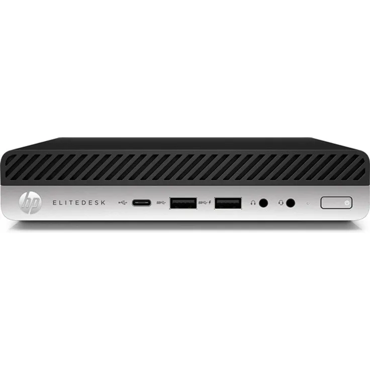 HP EliteDesk 800 G4, Desktop-PC mit Intel Core i5, 8GB RAM, 256GB SSD, Windows 11 Pro, T1A Zustand