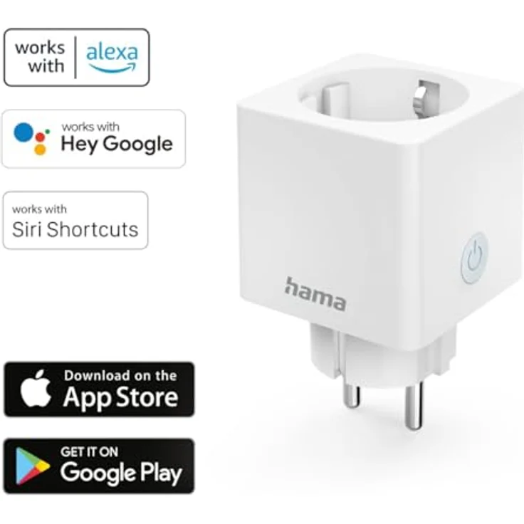 Hama 176626 WLAN Steckdose Homekit 3680W 16A – Bild 4