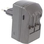 Ladegerät für 3,0 Volt Akku, Charger für CR2, CR123 Batterien, ohne Batterien