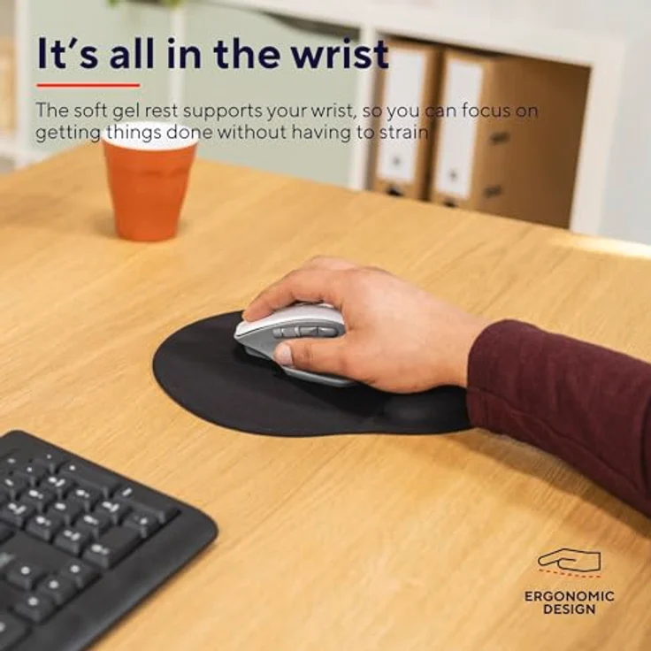 Trust Bigfoot Gel Mauspad schwarz – Bild 2