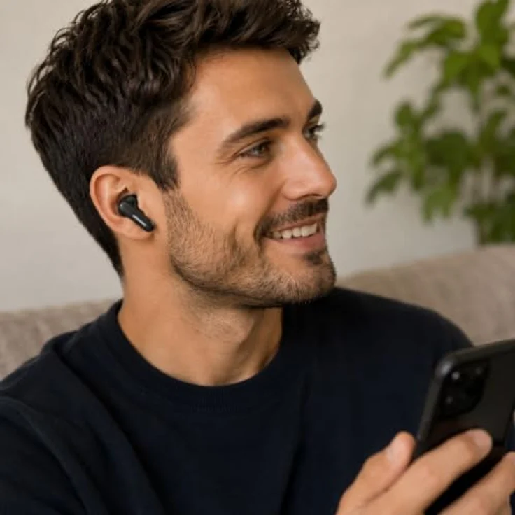 Grundig Kabellose Ohrhörer, True Wireless Stereo Earbuds mit 15 Stunden Spielzeit, In-Ear-Kopfhörer – Bild 8