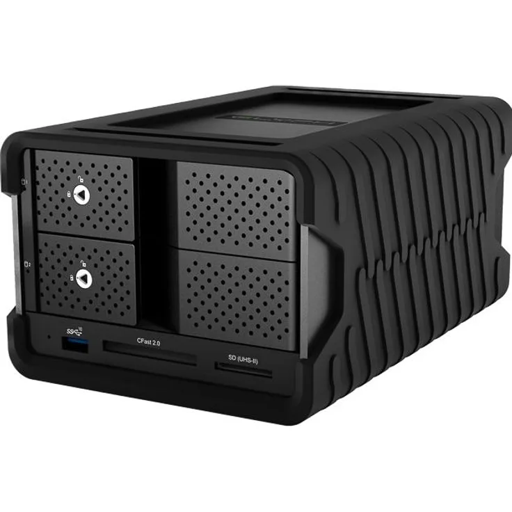 Glyph Blackbox PRO RAID 16TB, Enterprise Class, USB-C (3.1, Gen 2) (16 TB), Externe Festplatte, Schwarz