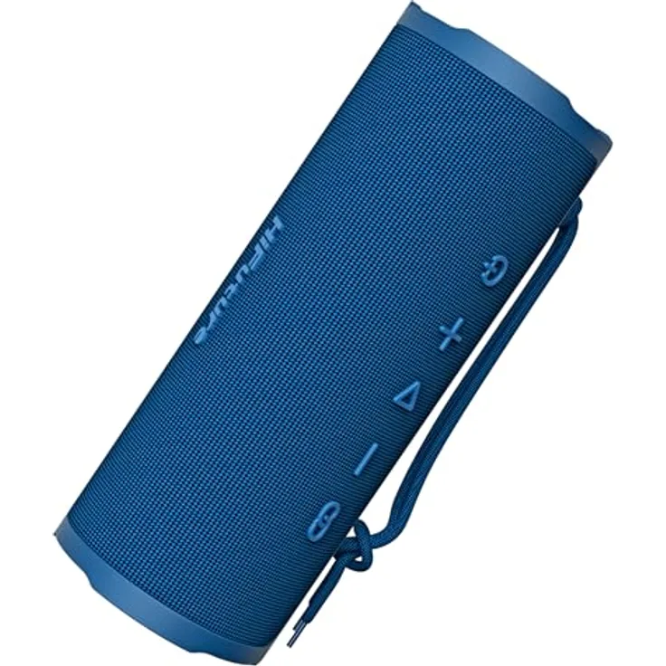 HiFuture Ripple, Tragbarer Bluetooth-Lautsprecher mit 30 W, Bluetooth 5.3, IPX7 Wasserdicht, 12 Std. Akku, Blau
