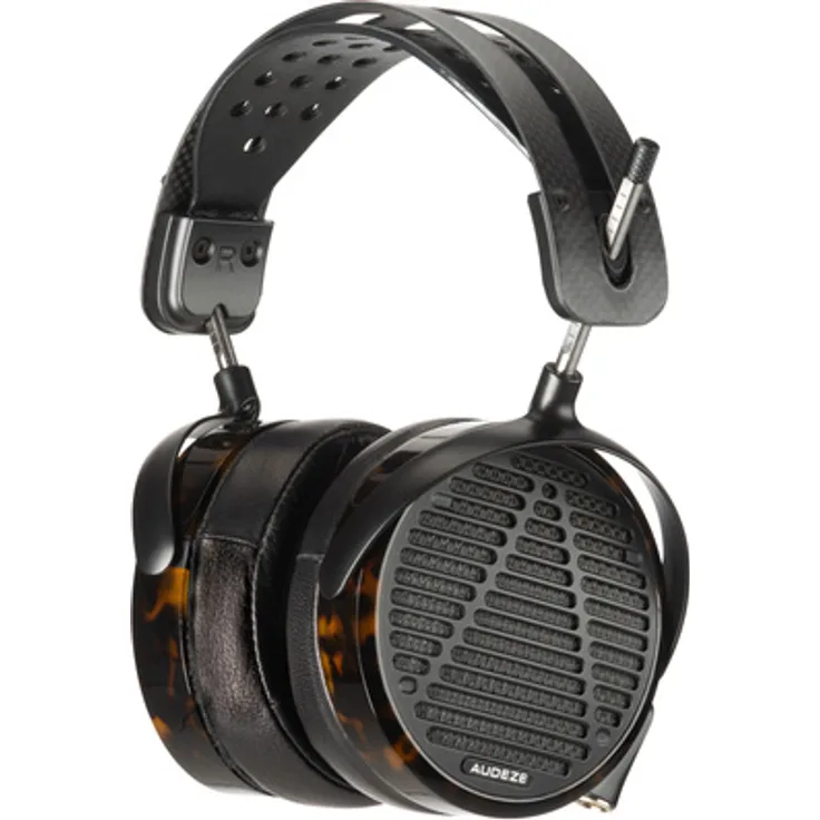 Audeze LCD-5, Offene ohrumschließende Kopfhörer mit 90 mm Treibern, Neodym Magneten, Übertragungsbereich 5 - 50000 Hz, inkl. Aluminium Case