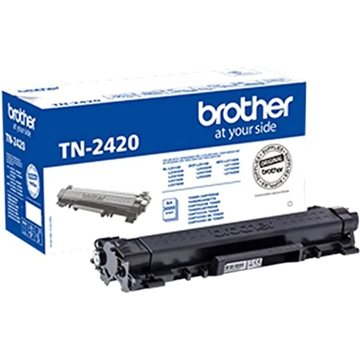 Brother TN-2420 Toner Juodas 3000P, Toner mit hoher Kapazität