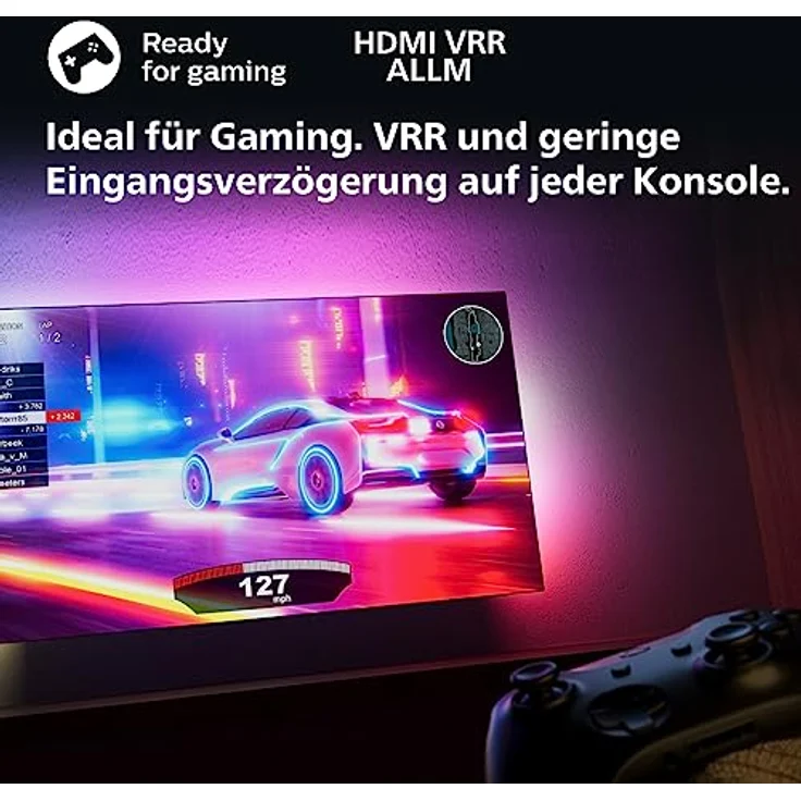 Philips Smart TV | 70PUS8108/12 | 177 cm (70 Zoll) 4K UHD LED Fernseher | 60 Hz | HDR | Dolby Vision | VRR | WiFi | Bluetooth – Bild 5