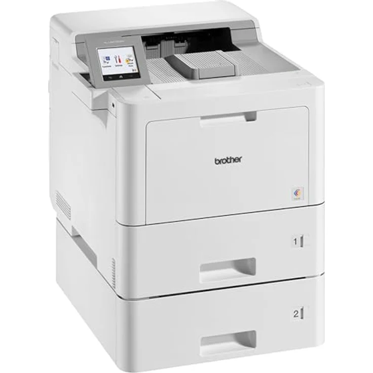 Brother HL-L9470CDNT Farb-Laserdrucker grau, mit Duplex-Druck und mobilem Print-Funktionen – Bild 2