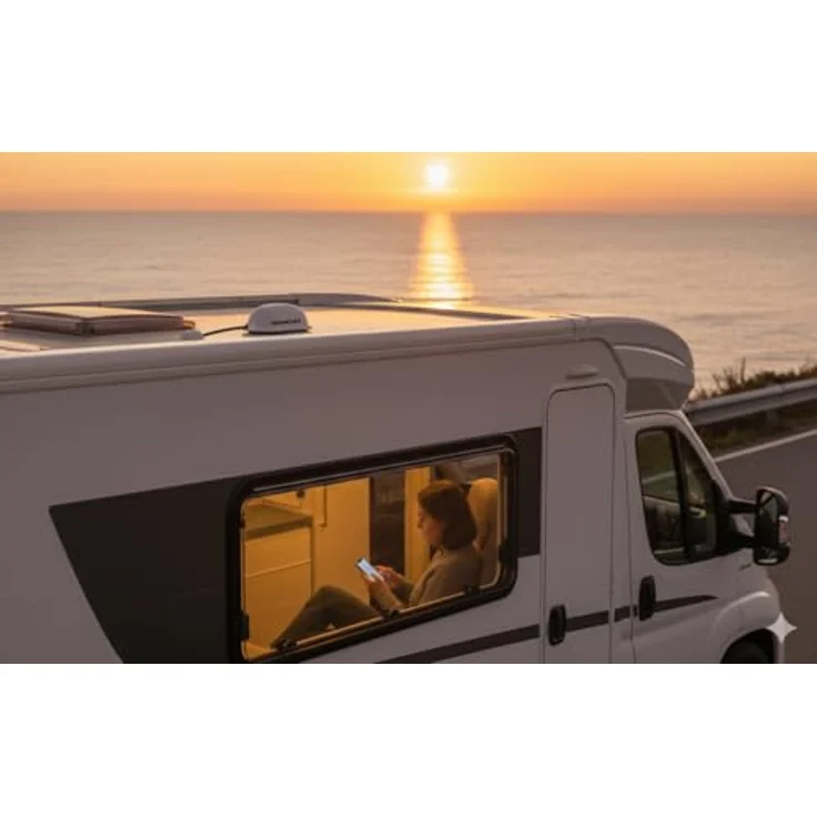 Megasat Camper Connected 5G, LTE-WiFi-System Antenne mit Dual-SIM, 3000 Mbit/s, robust für Camping und Caravan – Bild 6