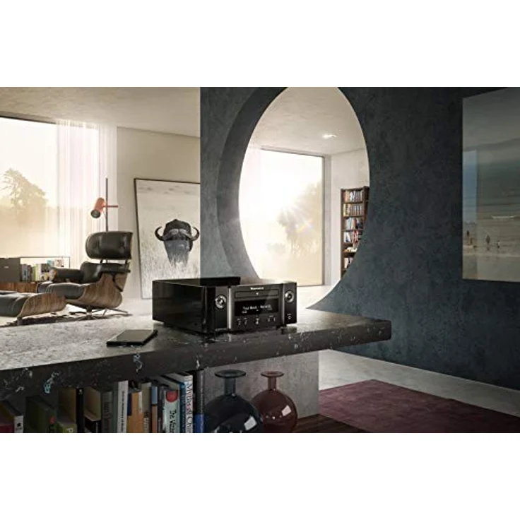 Marantz Melody X (M-CR612) HiFi Anlage, CD-Player, DAB+ Radio, Musikstreaming, HEOS Multiroom, Bluetooth und AirPlay 2, Alexa Kompatibel, 2 Optische TV-Eingänge – Bild 5