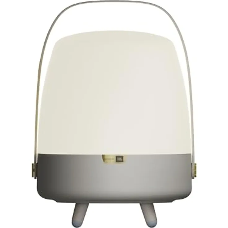 Kooduu - Lite-up Play JBL Lautsprecherlampe - Tragbar und Kabellos - Bluetooth-Verbindung und hochwertiger Klang, Sand - Beige