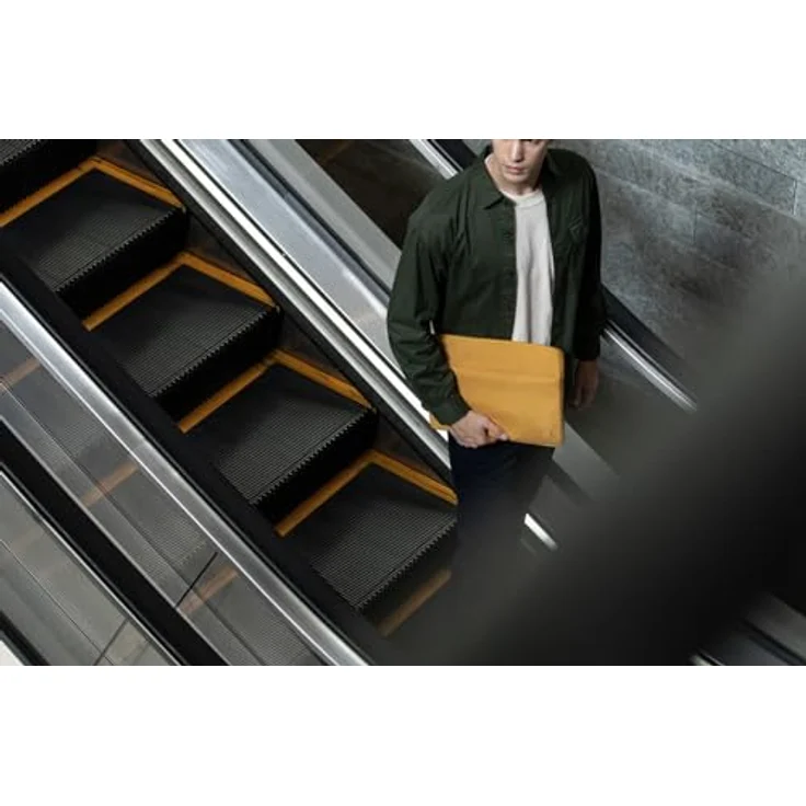 Uniq etui Vienna Laptop Sleeve 14", wasserfestes RPET, grün, für Laptops bis 14 Zoll – Bild 4