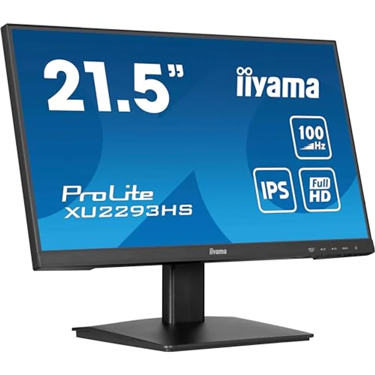 iiyama Prolite XU2293HS-B6 54,5cm 21,5" IPS LED-Monitor Full-HD 100Hz HDMI DP Slim-Line AdaptiveSync schwarz – Bild 4