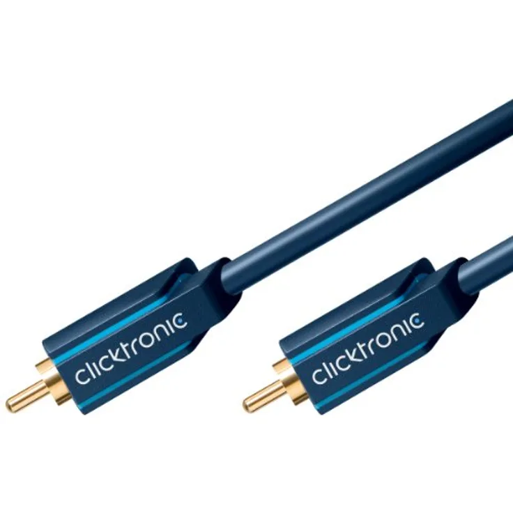 Clicktronic Casual Videokabel 1x Cinch, 1,00m