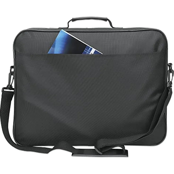 MANHATTAN Cambridge Clamshell Laptoptasche, Notebooktasche für Notebooks bis 17.3″ mit gepolstertem Fach und Reisefreundlichem Design – Bild 3