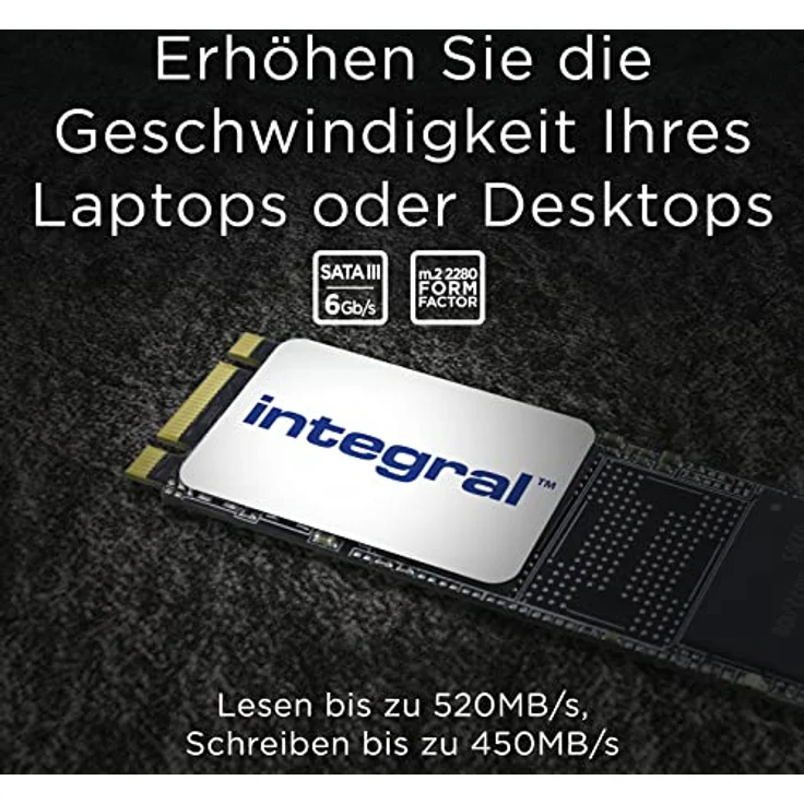 Integral SSD 256 GB M Series M.2 2280 PCIe Gen3x4 NVMe sehr hohe Geschwindigkeit bis zu 2000 MB-S Lesen und 1600 MB-S Schreiben – Bild 4