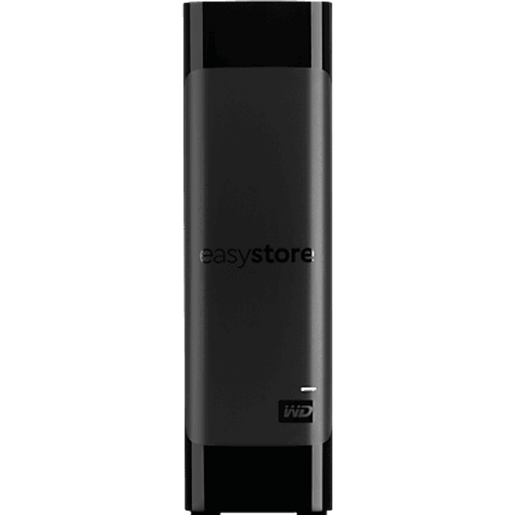 WD Easystore Desktop Festplatte, 8 TB HDD, extern, Schwarz, USB 3.2 Gen 1, Backup-Software