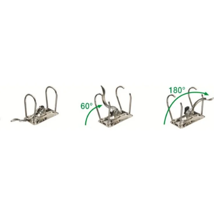 LEITZ Aktenordner Qualitäts-Ordner 180°, Innovativer Ordner in Duo-Optik, leuchtende Außenfarbe, warme Grauton-Innenseite – Bild 6