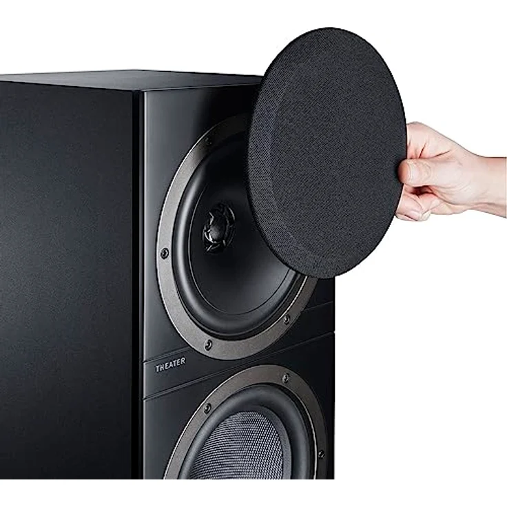 Teufel Theater 500 KOMBO Leistungsstarke Stereo-Anlage mit CD-MP3-Receiver Standlautsprecher Stereolautsprecher Schwarz – Bild 5