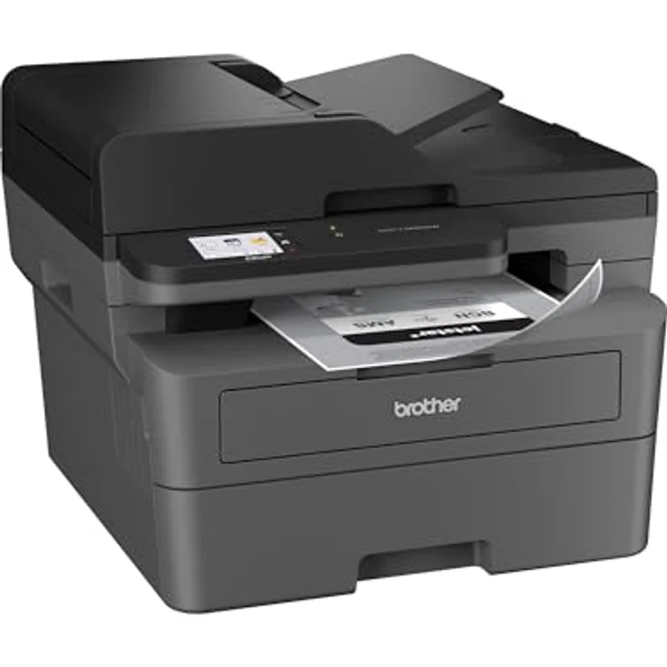 Brother Dcpl2660Dw 3-in-1-Multifunktions-Laserdrucker, 34 Ppm, Frontdruck, automatische Rückseite, 6, 8 cm Touchscreen, Fast Ethernet und WiFi – Bild 4
