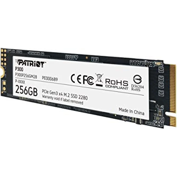Patriot P300 - Solid-State-Disk - 256 GB - intern - M.2 2280 - PCI Express 3.0 x4 (NVMe) (P300P256GM28) – Bild 4