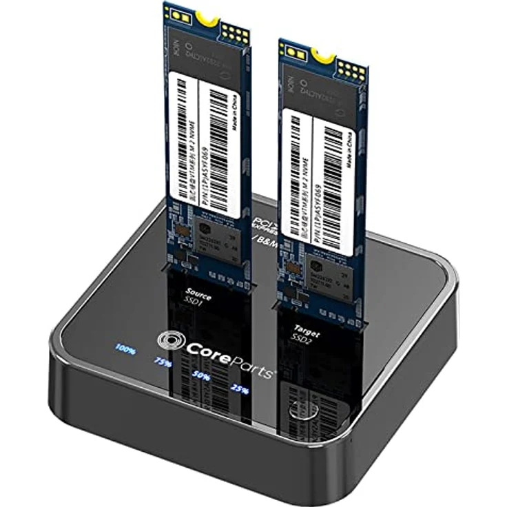 CoreParts USB3.2 Typ C M.2 SSD, 10 Gbit/s, hochwertig
