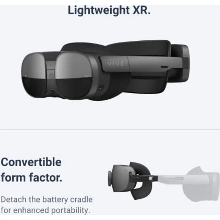 VIVE XR Elite - All-in-One XR und PC-VR Gamingsystem – Bild 2