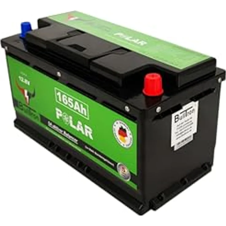 BullTron 165Ah Polar LiFePO4 12,8V Versorgerbatterie mit Smart BMS und integrierter Heizung, 200A – Bild 3