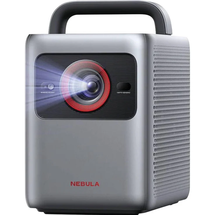 Nebula Cosmos Laser 4K SE, Beamer mit 1800 lm, Dolby Vision, Grau