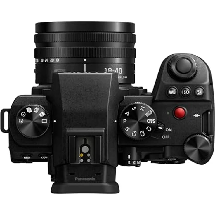 Panasonic DC-S5M2NE LUMIX DC-S5M2, 24.2 MP Full Frame spiegellose Kamera mit 4K 60P und 6K 30P Videoaufnahme, Active I.S., Wi-Fi und S-R1840E 18-40mm S Objektiv, Schwarz – Bild 2