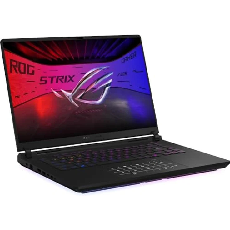 ASUS ROG Strix Scar 16 RTX 5090 (16", Intel Core Ultra 9 275HX, 64 GB, 2000 GB, DE), Notebook, Schwarz – Bild 2