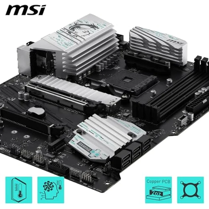 MSI B550 Gaming WiFi, Mainboard mit WiFi-Funktion und Gaming-Optimierung – Bild 4