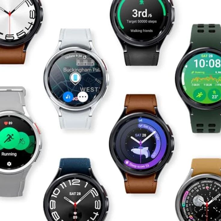 Samsung Galaxy Watch 6 Classic 43mm Black, Schwarz - Smartwatch mit 1,57 Zoll Display und Touch Screen – Bild 6