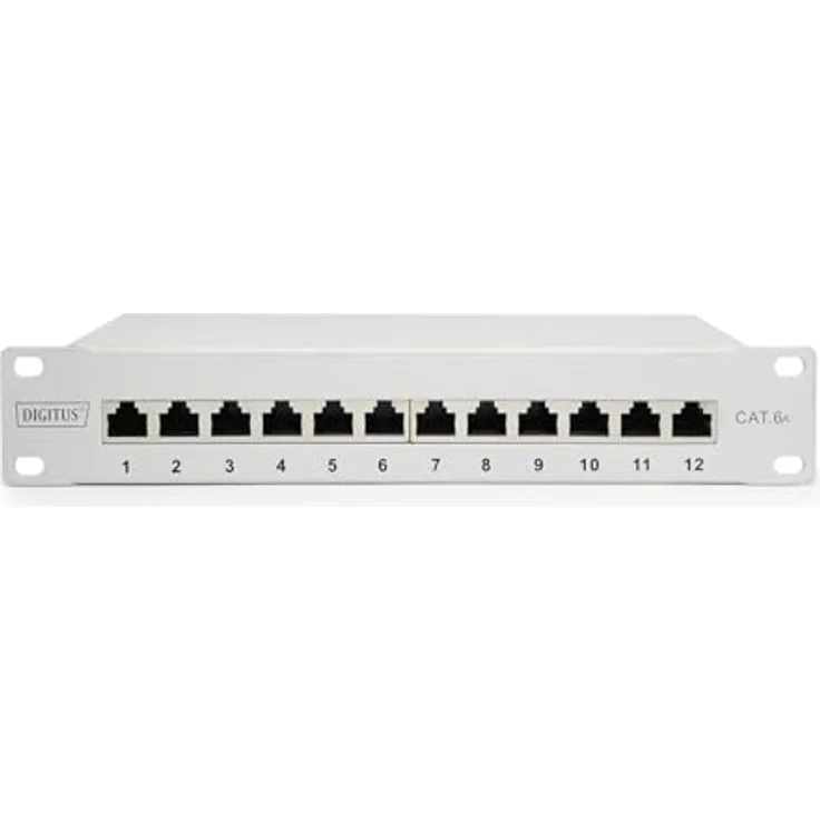 Digitus DN-91612S-EA-G 12 Port Netzwerk-Patchpanel – Bild 2