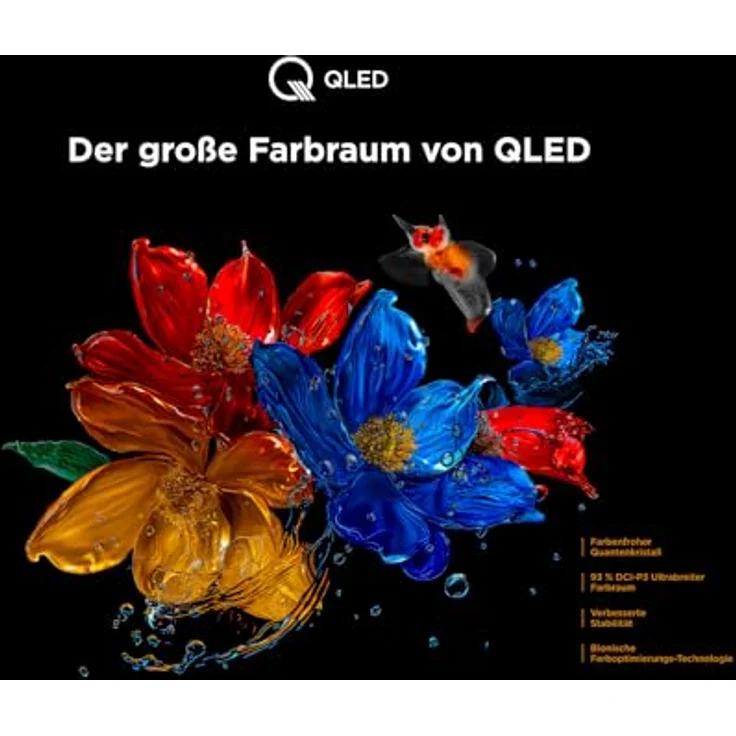 TCL 43T69C, 43 Zoll QLED Direct LED TV, 4K HDR Smart Google TV mit Dolby Vision & Atmos, Game Master, Motion Clarity, kompatibel mit Google Assistant & Alexa – Bild 5