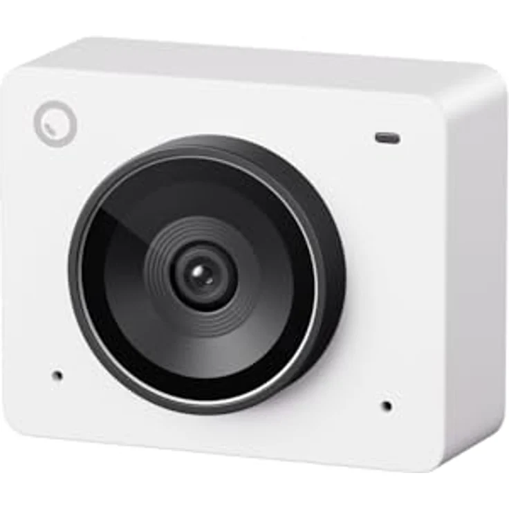 OBSBOT Meet 2 AI-Powered 4K Webcam, AI Framing & Autofokus, Webcam mit Mikrofon, 60 FPS, HDR Low-Light Correction, Beauty-Modus, Webcam für PC, Streaming, Konferenz, Gaming usw. (Cloud White) – Bild 1