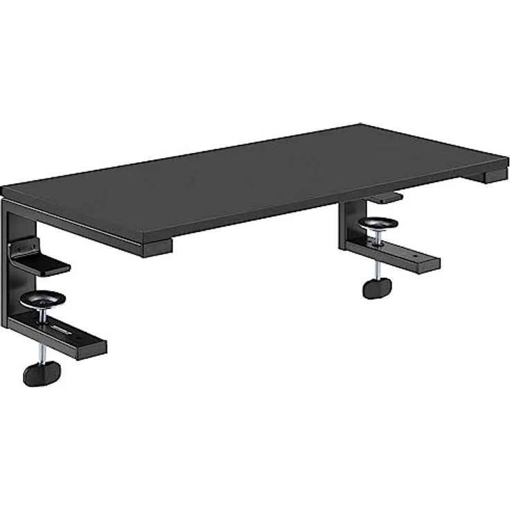 SpeaKa Professional SP-10938480 Monitor-Erhöhung Schwarz, Platz sparende Bauform, Höhen-Bereich: 236 mm (max) – Bild 1