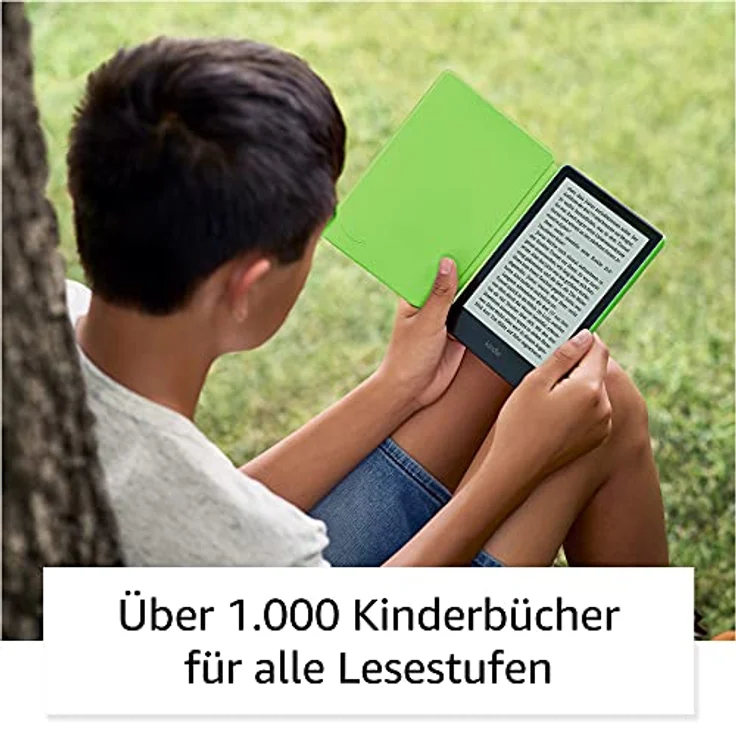 Kindle Paperwhite Kids – Mit über 1.000 Kinderbüchern, kindgerechter Hülle und 2 Jahren Sorglos-Garantie – Juwelenwald | 16GB – Bild 2