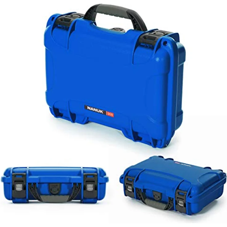 Nanuk 909, wasserdichter Hartschalenkoffer, IP67, stoßfest, Blau – Bild 2