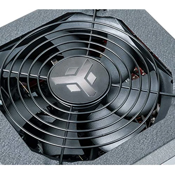 iTek GF750 EVO, 750 W Netzteil mit 80 Plus Gold Zertifizierung, semi-modular, aktiver PFC-Schutz, HDB Lüfter, schwarze Optik – Bild 4
