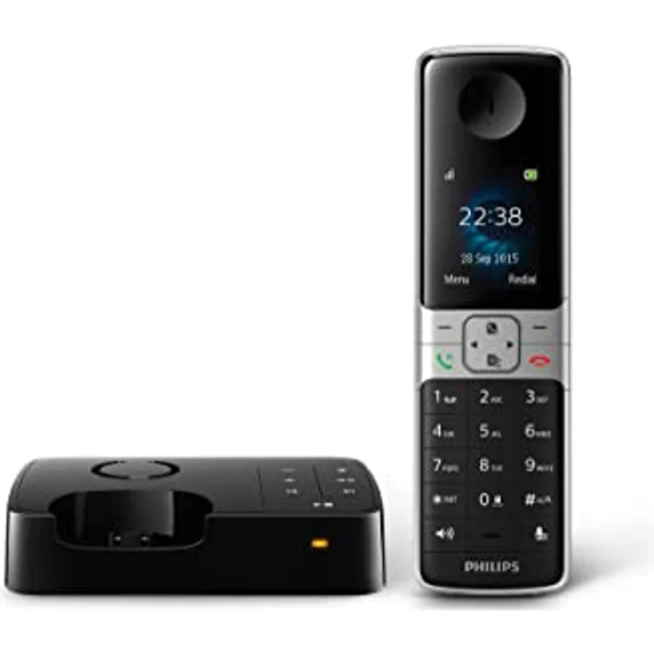 Philips D6351B-38 DECT Telefon Schnurlostelefon mit Anrufbeantworter – Bild 4